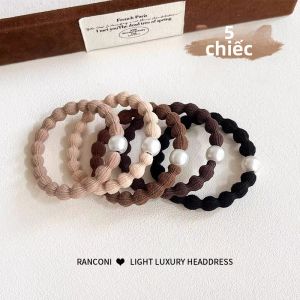 Dây Đai Tóc Thể Thao Đơn Giản Không Gây Hư Hại