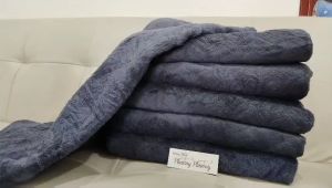 Khăn Tắm Bông mềm cỡ lớn 70x140 Màu Ghi Đen LOẠI DÀYmềm mại thấm hút tốt