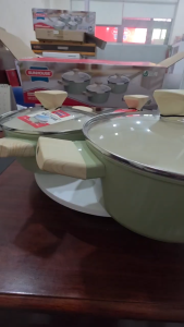 Bộ nồi phủ sứ Nano đáy từ SUNHOUSE HEALTHY SHG7979MT1