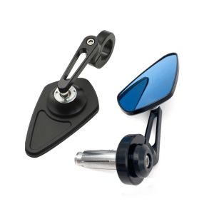 กระจกท้ายรถจักรยานยนต์อเนกประสงค์ CB300R กระจกสำหรับ Honda ข้างกระจกมองหลังรถจักรยานยนต์ CNC สำหรับ Kawasaki Z900rs BMW R เก้า T XSR 700