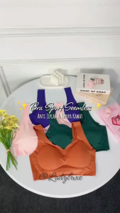 LadyLuxe - Bra Sport BH Yoga Push Up Gym Bralette Seamless Bra Busa Bisa Dilepas Tanpa Kawat BR123