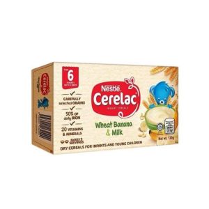 Cerelac Wheat Banana & Milk 120g