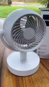 พัดลมตั้งโต๊ะ Circulation Rechargeble THOMPSON รุ่น F10