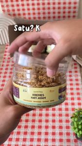 Kremes Hati Ayam Premium - Paket 3 Toples 50gr