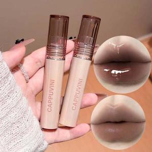 Cappuvini Natural Peel-Off Lip Gloss Natural Long-Lasting Makeup Easy To Apply Lip Tint