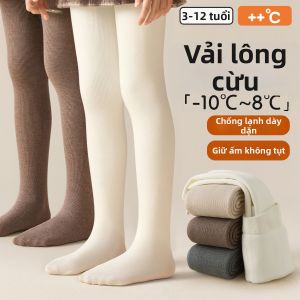 Leggings Lót Bông Cừu Dày Mềm Mại