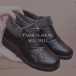 JIFANPAUL | Winter Warm Anti-Slip Elderly Cotton Shoes