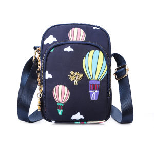 Túi Vuông Mini Vải Canvas Thời Trang Cho Nữ Túi Đeo Chéo Đựng Điện Thoại Di Động Túi Đựng Đồ Nhỏ Túi Xách Đơn Giản Đa Năng
