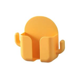 Giá Đỡ Điện Thoại Di Động Không Cần Khoan Gắn Tường Kèm Hộp Đựng Điều Khiển Từ Xa Hộp Nhựa Đựng Đồ Giá Sạc Cạnh Giường Quà Tặng