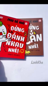 Miu bé nhỏ Phần 3 (Bộ 8 cuốn) Ehon kỹ năng sống - Sách song ngữ Anh Việt Muki