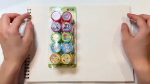 10 pcs Stamp for kids Party Gift Characters Stamp / Lootbag fillers / Laruan Paninda