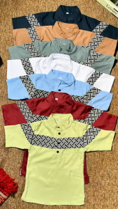 PAKET SETELAN KOKO KURTA ANAK VARIASI BATIK GARIS 60 RIBU DAPAT 3 SET USIA 1-10 TAHUN MLXL 81012