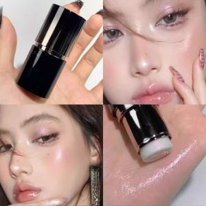 Korean Style Clear Water Light Skin Highlighter Stick Shiny Matte Illuminator Natural Face Shading Enhance Brightening