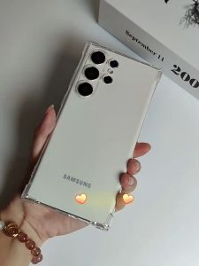 [04] Ốp lưng SAMSUNG trong suốt chống sốc 4 góc dày 1.5mm S24 S24 plus S24 Ultra S23 S23 plus S23 Ultra S22 S22 plus S22