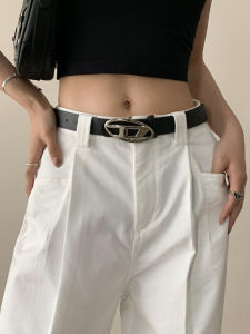 Thắt Lưng Da Chất Lượng D Chữ Cái Cổ Điển Mẫu Nhà Thiết Kế Thắt Lưng Trang Trí Quần Bò Phối Trào Lưu Cho Nữ Thắt Lưng Quần Nam Thời Trang