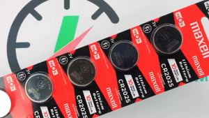 ถ่านนาฬิกา กระดุม Maxell CR2025 Lithium  3V ของแท้ Made in Japan  แบ่งขาย 1ก้อน