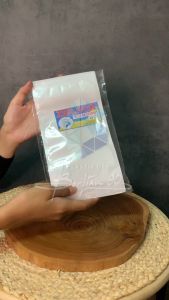 Plastik Ziplock 12 x 22 - Plastik Klip Aksesoris - Plastik Klip Putih ZIpper