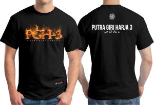Kaos PGH3 | Putra Giriharja3 tangan pendek