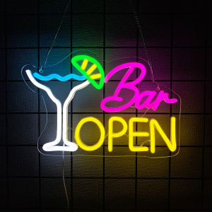 Bar Series Neon Sign For Wall DecorLed Neon Light For BedroomBeer BarHotelPartyClubOffice Birthday GiftsUSB Powered