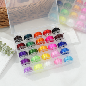 Strong Crystal Thread Set 25 Colors Mixed Boxed Bracelet String Beading Elastic Pearl Thread Kit Fashion Jewelry Accessories