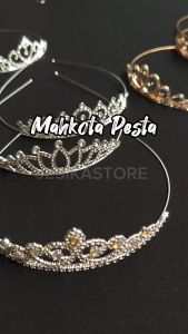 Mahkota anak crown graduation aksesoris mahkota anak crown untuk ulang tahun dan wedding