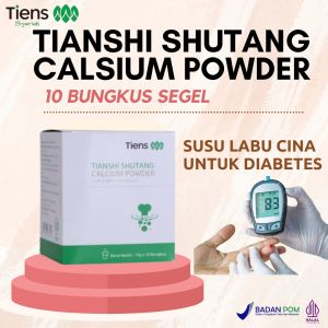 OBAT CHINA DIABETES - Susu Labu Diabetes SHUTANG CALSIUM POWDER Fitofarmaka Fitofarmasi - Susu untuk Mengobati Diabetes