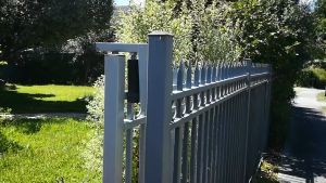 COD Sliding Gate Top Guide L Bracket For Nylon Guide Roller Wheel