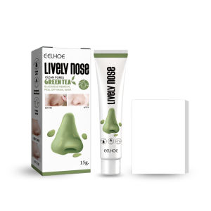 EELHOE | Blackhead Removal Nasal Peel Mask Cleaning Pores Exfoliation Nose Patches Oil Control Smoothing Anti Clogged Skin Cleansing Care