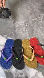 adi fashionable summer2024 anti-slip massage suppers formen 5280-10Mens beach massage rubber slippers are functional slippers specially designed for men.It is made of high-quality rubber material has good elasticity and wear resistance and can adapt to