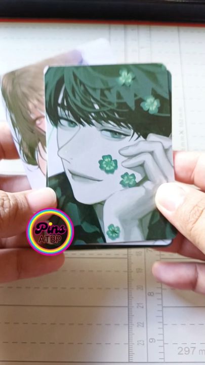 3PCS SET My Landlady Noona Manhwa Anime Laminated Photocard - Pins ATBP