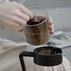 Bình pha cafe ấm trà Pha trà chuẩn kiểu Pháp Bình cafeBình Pha Cafe Kiểu Pháp 350ml/ 600ml - Bình pha cà phê french press - Dùng để pha trà hay cà phê theo phương pháp French press ép cà phê - Thiết kế tinh gọn hiện đại - Chất liệu cao