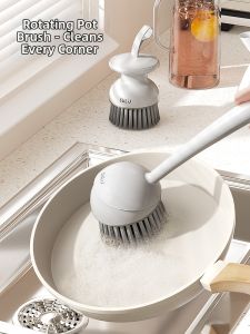 MEYGOROOM | Multipurpose Non-Stick Protecting Pot Brush