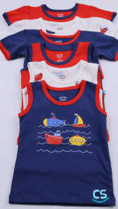 Cotton Stuff - 3-piece Washcloth (Nautical - Boy)
