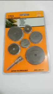 Mini Cutting HSS 7pcs / Mata Gergaji Potong Bulat