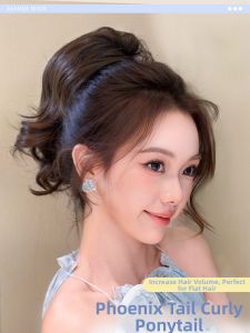 XIAOQI | Realistic Hair Volumizing High Ponytail Extension