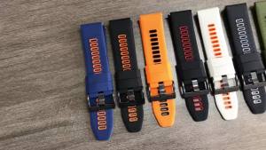 24mm Silicone Watch Strap For Suunto 7 /D5 /Spartan Sport Belt Wristbands For Suunto 9 baro SmartWatchband Replacement Bracelet