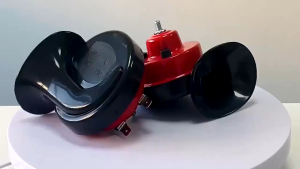 PUCUK OTOHEROES 2 PCS Klakson Mobil Motor truk bus keras nyaring Snail Shaped Loud Car Horn 24V