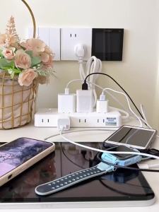 Philips | Ổ cắm phích cắm độc lập kiểu cạnh bên của Philips bảng ổ cắm đa năng có công tắc riêng biệt bảng điều khiển phân vùng kèm dây dẫn ổ cắm gia dụng bảng nối dây