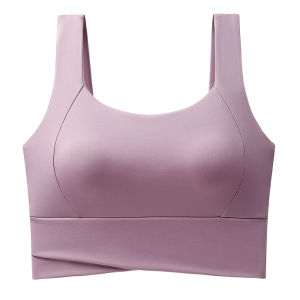 JIAZINI | High Intensity Sports Bra Thin Running Yoga Suit One Piece Anti Shock Prevent Sagging Vest Style Bra For Young Women Summer