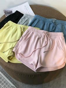 High Waist Short Pants Womens Summer Loose Sports Casual Wide Leg 2024 New Home Yoga Sleepwear Trendy INS Commute Style