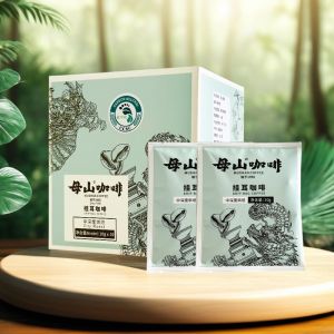 Mushan Coffee Hang Ear Filter Hand-Poured Caramel Travel Essential Refreshing Light-Medium Roast Chinese Brand Instant Coffee