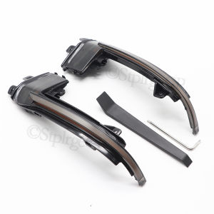 for Audi A4 A5 S5 B8.5 RS4 Dynamic LED Turn Signal Light Sequential Rearview Mirror Indicator Blinker for Enhanced Visibility