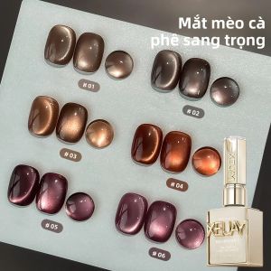 Bộ Sơn Gel Móng Tay Mắt Mèo Cao Cấp 15ml Sử Dụng Đèn UV/LED Tẩy Được Bộ Dụng Cụ Làm Móng Nghệ Thuật Mắt Mèo Quà Tặng Với Chất Liệu Acrylate/Carbamate Copolymer