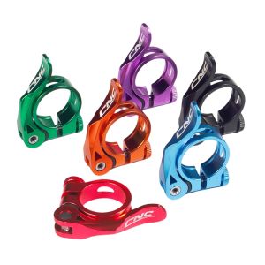 CNC Bicycle Seatpost Clamp For MTB/Road Bike - 31.8/34.9mm Seat Post Clip AL Saddle Tube Fastener Cycling Accessories Parts