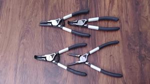 Multifunctional Circlip Pliers Expansion Pliers Retaining Ring Pliers Internal External Snap Ring Pliers Spring Pliers Hand Tool