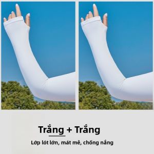 MiiOW | Tay lụa băng chống tia UV cho nữ mùa hè MiiOW Cat People Tay bảo vệ khi đạp xe ngoài trời chống nắng cỡ lớn