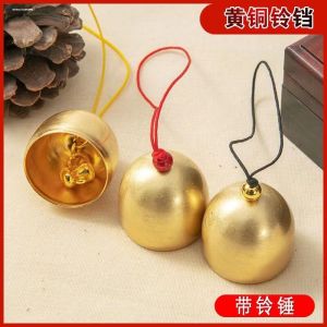 Metal Copper Bell Ancient Coin Car Hanging Ornament Home Shop Doorbell Decorative Wind Chimes DIY Accessories Kanoch Brand