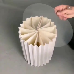 Wedding Folding Cake Stand Round Paper Dessert Table For Baby Shower Birthday Party Window Display Decoration Ornaments