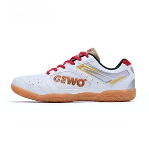 Gewo Professional Table Tennis Shoes Mens Womens Breathable Indoor Anti-slip Sports Shoes Shock Absorption Lightweight