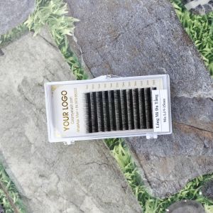 Lông mi đa tầng độ cong LJ LB LC hộp 3 lines hộp 12 lineschiều dài 8-15mm lông mi giả mi trung hoa
